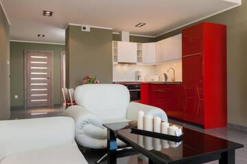 Фото номера Апартаменты Делюкс с 2 спальнями и видом на море Апартаменты Jantar Apartamenty Deluxe Sea View г. Колобжег 49