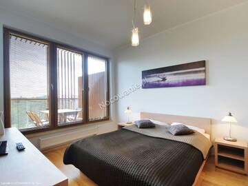 Фото номера Апартаменты с 1 спальней (для 1 - 6 взрослых) Апартаменты Apartament Deluxe Olympic Park VI Piętro г. Колобжег 15