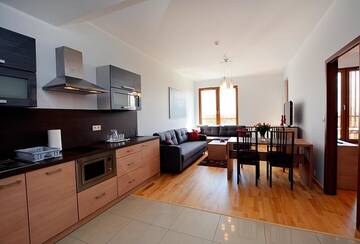 Фото номера Апартаменты с 1 спальней (для 1 - 6 взрослых) Апартаменты Apartament Deluxe Olympic Park VI Piętro г. Колобжег 17