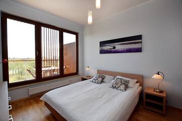 Фото номера Апартаменты с 1 спальней (для 1 - 6 взрослых) Апартаменты Apartament Deluxe Olympic Park VI Piętro г. Колобжег 28