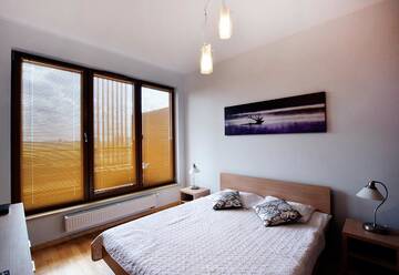 Фото номера Апартаменты с 1 спальней (для 1 - 6 взрослых) Апартаменты Apartament Deluxe Olympic Park VI Piętro г. Колобжег 25