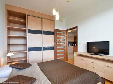 Фото номера Апартаменты с 1 спальней (для 1 - 6 взрослых) Апартаменты Apartament Deluxe Olympic Park VI Piętro г. Колобжег 9