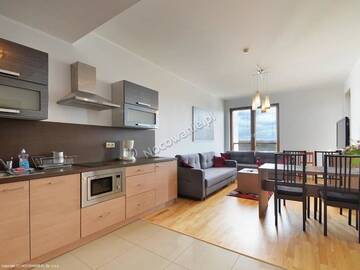 Фото номера Апартаменты с 1 спальней (для 1 - 6 взрослых) Апартаменты Apartament Deluxe Olympic Park VI Piętro г. Колобжег 87