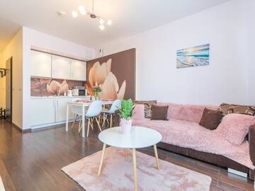 Фото номера Апартаменты с балконом Апартаменты Apartamenty Prywatne 443 i 622 w Hotelu DIVA г. Колобжег 5
