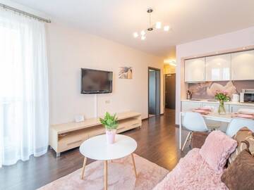 Фото номера Апартаменты с балконом Апартаменты Apartamenty Prywatne 443 i 622 w Hotelu DIVA г. Колобжег 40