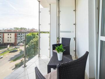 Фото номера Апартаменты с балконом Апартаменты Apartamenty Prywatne 443 i 622 w Hotelu DIVA г. Колобжег 10