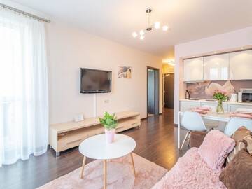 Фото номера Апартаменты с балконом Апартаменты Apartamenty Prywatne 443 i 622 w Hotelu DIVA г. Колобжег 6