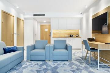 Фото номера Улучшенный двухместный номер с 1 кроватью Отель Seaside Park Hotel г. Колобжег 2