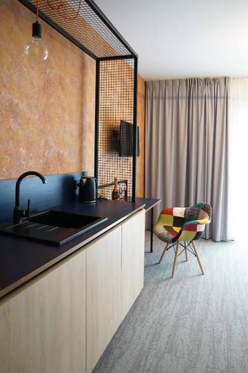 Фото номера Стандартный двухместный номер с 1 кроватью Апарт-отели IND.U Apartamenty г. Колобжег 34
