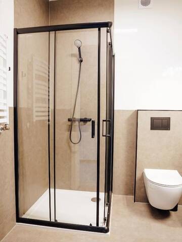 Фото номера Стандартный двухместный номер с 1 кроватью Апарт-отели IND.U Apartamenty г. Колобжег 39