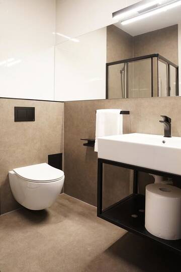 Фото номера Стандартный двухместный номер с 1 кроватью Апарт-отели IND.U Apartamenty г. Колобжег 7