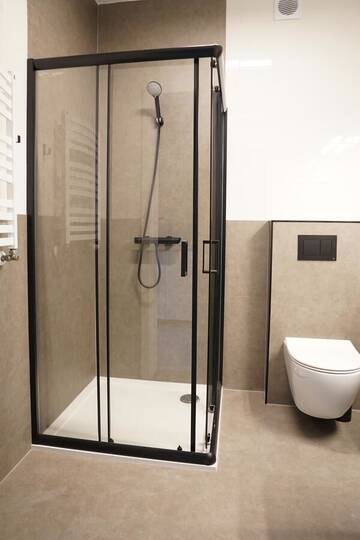 Фото номера Стандартный двухместный номер с 1 кроватью Апарт-отели IND.U Apartamenty г. Колобжег 18
