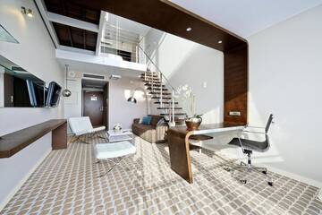 Фото номера Двухместный номер Делюкс с 1 кроватью и балконом Отель Marine Hotel by Zdrojowa г. Колобжег 5